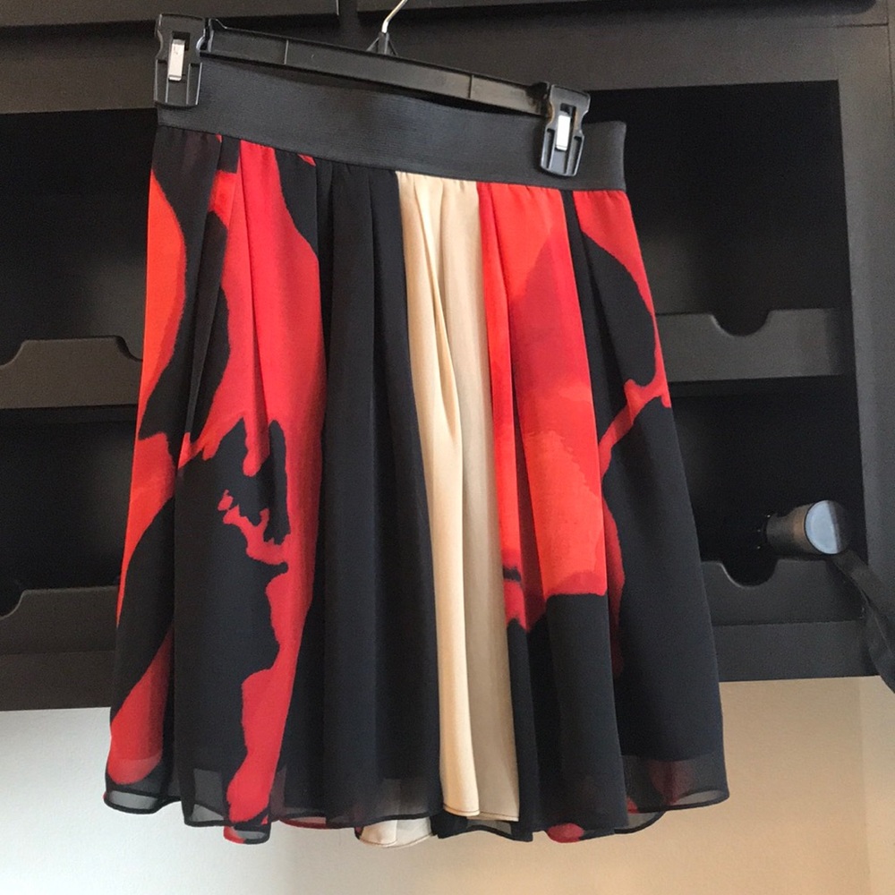 Vince Camuto floral skirt